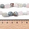 Natural Morganite Beads Strands G-B161-B07-5