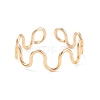 Copper Wire Wrapped Cuff Rings for Women Men RJEW-JR00436-5