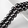 Non-Magnetic Synthetic Hematite Beads Strands X-G-H1624-6mm-1-2