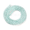 Transparent Baking Paint Glass Beads Strands DGLA-A034-T4mm-D01-2