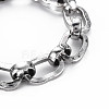 Men's Alloy Chain Bracelets BJEW-N015-001-2