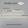 Handmade Weaving Cotton Linen Waist Chain Belts for Women Ladies Dress AJEW-WH20017-75C-2