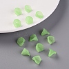 Frosted Acrylic Bead Caps MACR-S371-10A-733-7