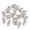 Tibetan Style Alloy Beads TIBEB-2555-AS-LF-1