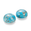 Natural Turquoise Cabochons G-M355-C01-3