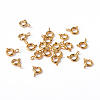 Brass Spring Ring Clasps EC095-G-1