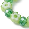 Glass Beaded Stretch Finger Rings for Women RJEW-JR00595-5