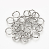 304 Stainless Steel Open Jump Rings X-STAS-S076-52-1