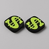 U.S. Dollar Food Grade Eco-Friendly Silicone Focal Beads LS-SIL-CJC0007-02C-2