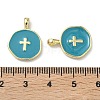 Brass Enamel Pendants KK-G417-01LG-09-3