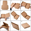 Kraft Paper Folding Box CON-F007-A10-3