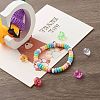Handmade Polymer Clay Beads Stretch Bracelet for Kid BJEW-JB06872-2