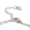 304 Stainless Steel Link Chain Bracelets BJEW-I295-14P-2