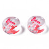 Transparent Clear Acrylic Beads MACR-N008-56T-4