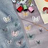 72Pcs 12 Colors Lace Embroidery Costume Accessories OCOR-NB0001-35-2