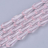 Transparent Glass Beads Strands X-GLAA-T009-004G-1