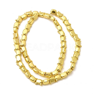 Electroplate Glass Beads Strands EGLA-F166-11-1