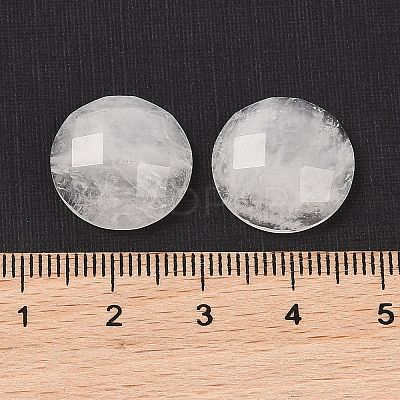 Natural Quartz Crystal Rock Crystal Cabochons G-C146-03M-1