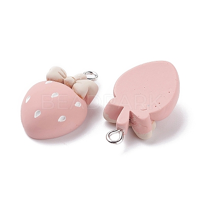 Opaque Resin Pendants X1-RESI-F030-03-1