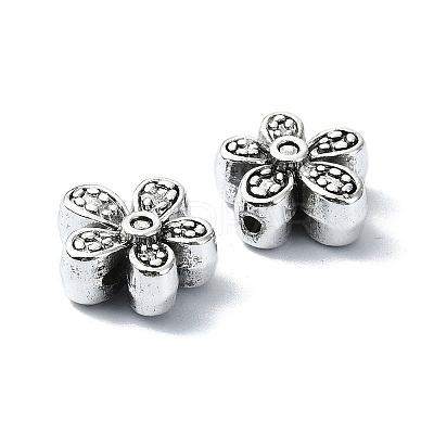 Tibetan Style Alloy Beads X-TIBEB-F065-01AS-01-1