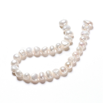 Natural Cultured Freshwater Pearl Beads Strands X-PEAR-I004-08A-1