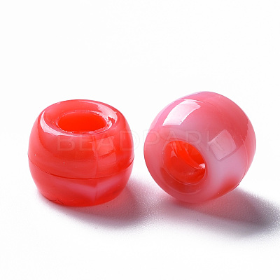 Acrylic European Beads MACR-S375-002A-05-1