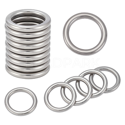 25Pcs Stainless Steel Linking Rings FIND-ME0002-64-1