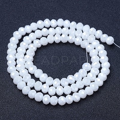 Electroplate Glass Beads Strands LS-EGLA-A044-P2mm-B01-1