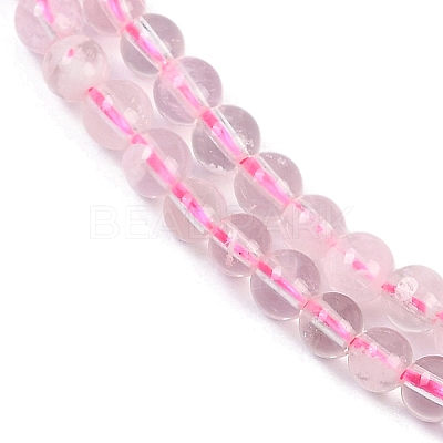 Natural Lodolite Quartz Beads Strands G-B125-M01-01-1