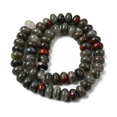 Natural African Bloodstone Beads Strands G-A280-A06-03-1