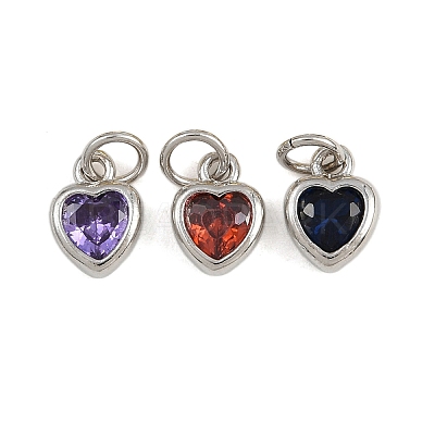 Brass with Cubic Zirconia Pendants KK-A269-67P-1