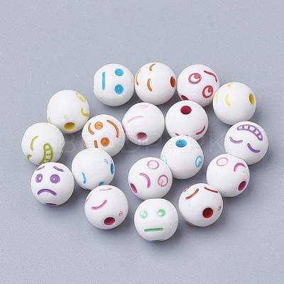 Craft Style Acrylic Beads MACR-Q226-03B-1