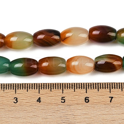 Natural Agate Beads Strands G-G275-A01-01-1