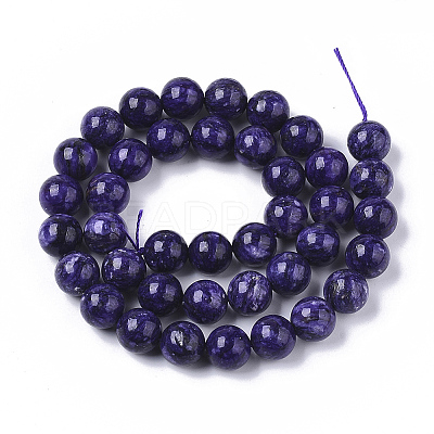 Natural Quartzite Jade Beads Strands LS-G-S150-57-10mm-1-1