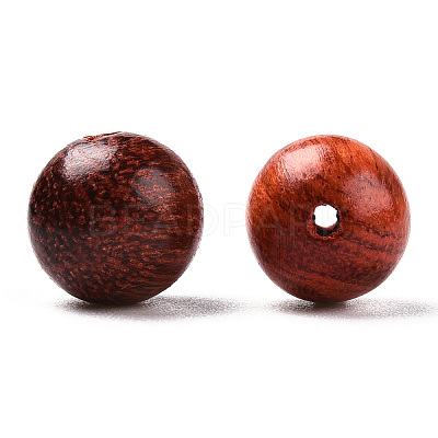 Natural Wood Beads WOOD-S666-10mm-01-1