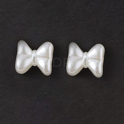 ABS Plastic Imitation Pearl Beads OACR-P007-64-1