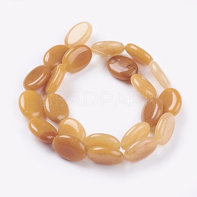Natural Topaz Jade Stone Beads Strands X-G-S113-06-1
