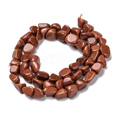 Synthetic Goldstone Beads Strands G-G018-14B-1