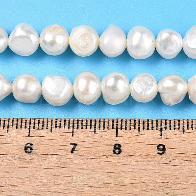 Natural Cultured Freshwater Pearl Beads Strands X-PEAR-N014-06C-1