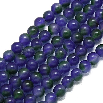 Natural Malaysia Jade Beads Strands G-B165-C02-4mm-1