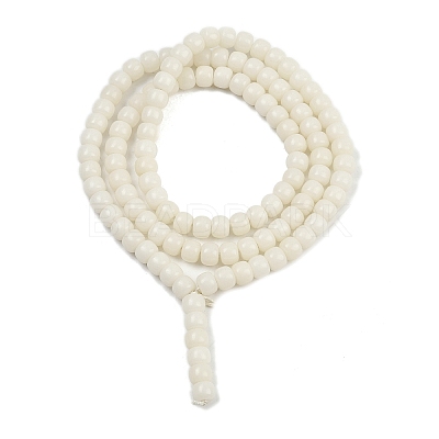 Natural Bodhi Root Beads Strand WOOD-B010-A02-10x8mm-1