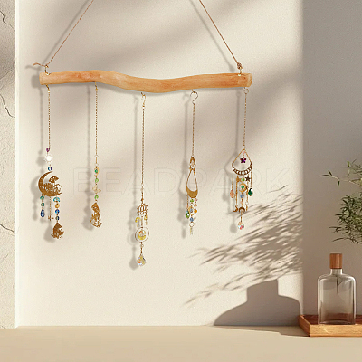 1Pc Driftwood Branch Hook Branch Hanger Rack AJEW-SP0002-31B-1