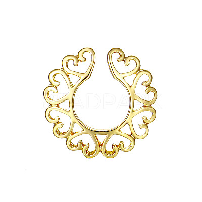 Alloy Heart Clip On Nipple Rings WG2A9F6-02-1