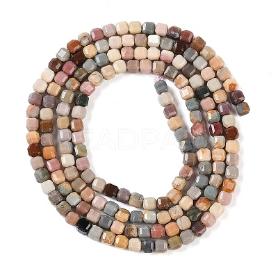 Natural Agate Beads Strands X-G-G991-C02-01-1
