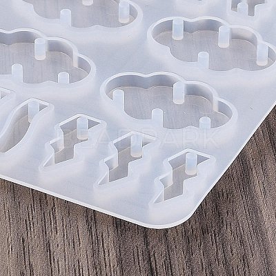 Silicone Pendant Molds DIY-S048-03B-1