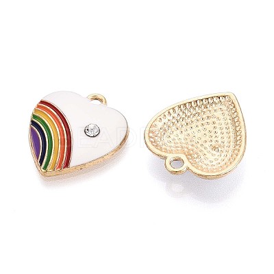 Alloy Enamel Pendant ENAM-YW0002-36A-1