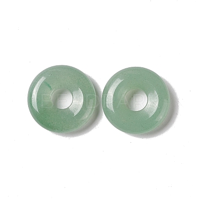 Natural Green Aventurine Pendants X-G-E135-03J-1