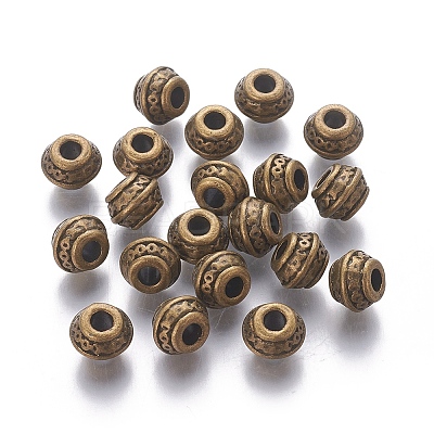 Tibetan Antique Bronze Metal Lead Free & Nickel Free & Cadmium Free LS-MLF0586Y-NF-1