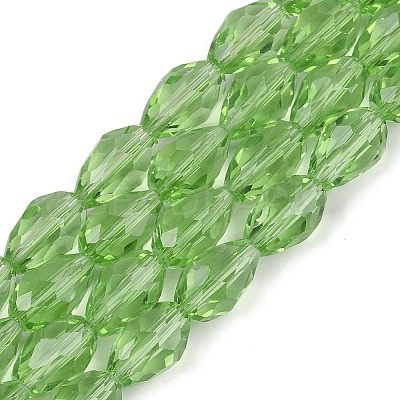 Transparent Glass Beads Strands EGLA-N013-T6mm-D13-1