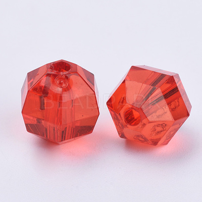 Transparent Acrylic Beads TACR-Q256-12mm-V12-1